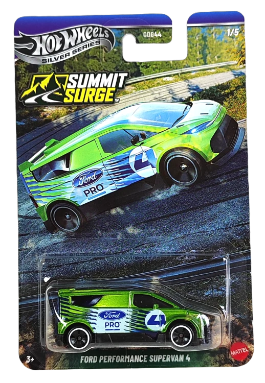 1/5 Hot Wheels Silver Series Summit Ford Performance Supervan 4