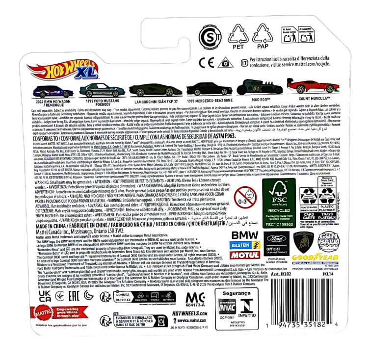 Hot Wheels XL - Count Muscala (12/24)