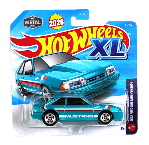 Hot Wheels XL - 1992 Ford Mustang Foxbody (8/24)