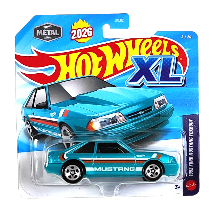 Hot Wheels XL - 1992 Ford Mustang Foxbody (8/24)