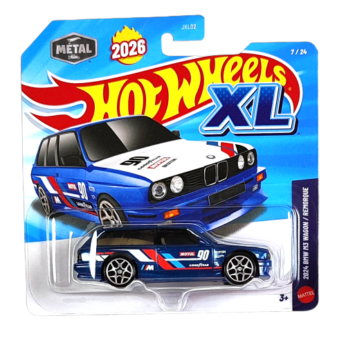 Hot Wheels XL - 2024 BMW M3 Wagon / Remorque (7/24)