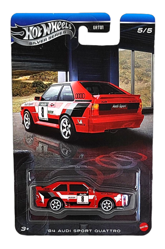 5/5 Hot Wheels Silver Series - '84 Audi Sport Quattro