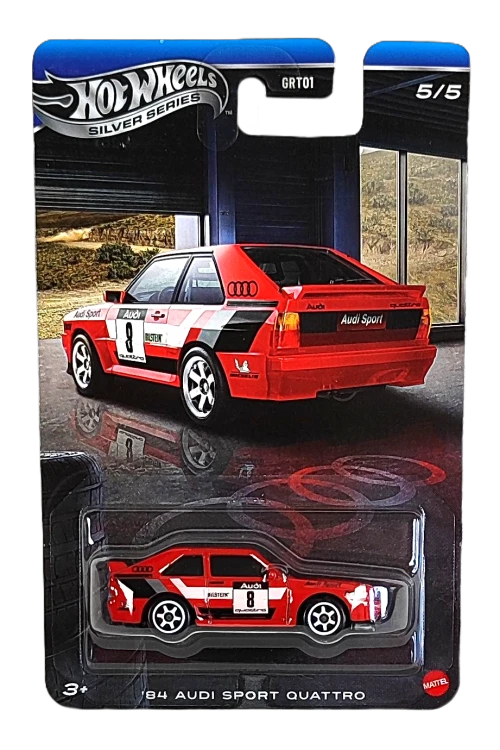 5/5 Hot Wheels Silver Series - '84 Audi Sport Quattro