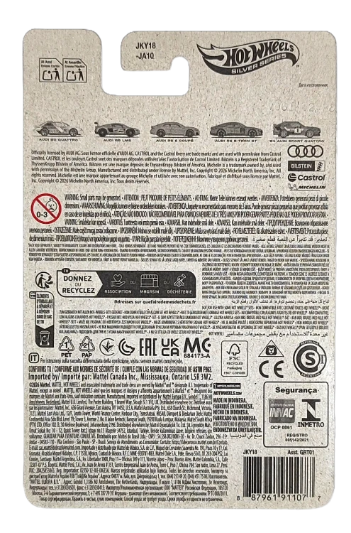 4/5 Hot Wheels Silver Series - Audi RS E-Tron GT