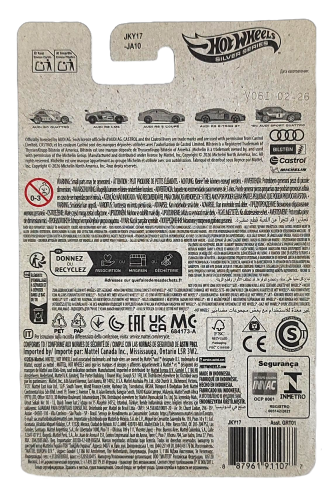 3/5 Hot Wheels Silver Series - Audi RS 5 Coupe