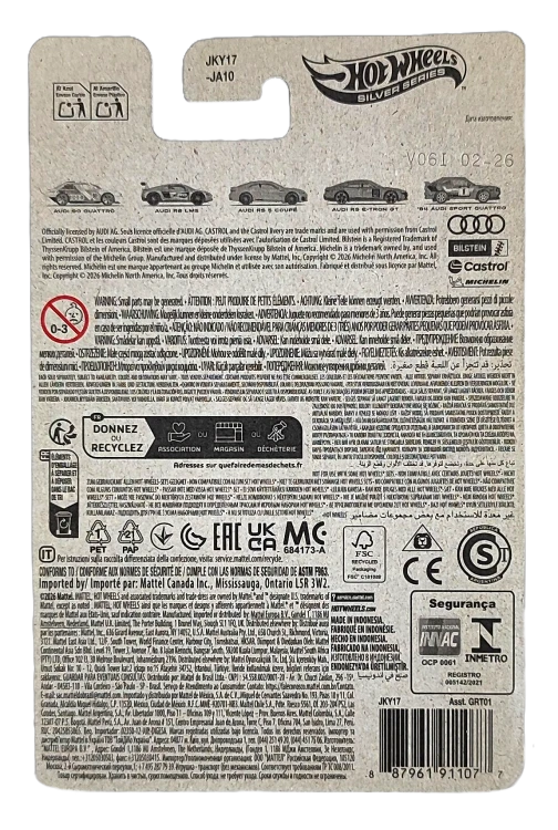 3/5 Hot Wheels Silver Series - Audi RS 5 Coupe