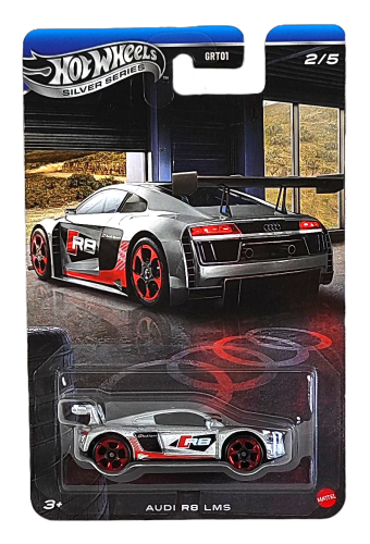 2/5 Hot Wheels Silver Series - Audi R8 LMS