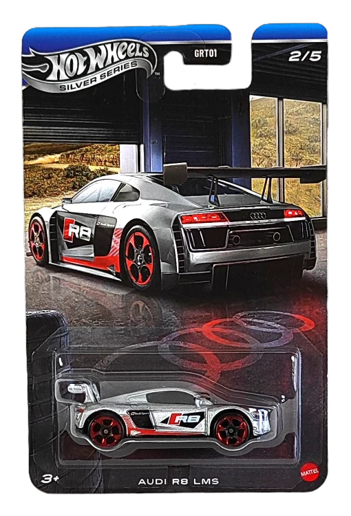2/5 Hot Wheels Silver Series - Audi R8 LMS