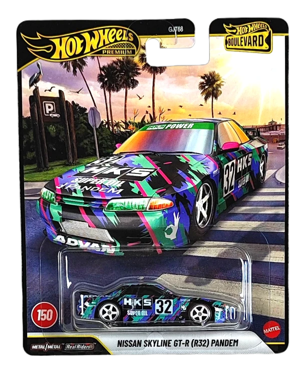Hot Wheels Premium Boulevard - Nissan Skyline Gt-R (R32) Pandem (150)