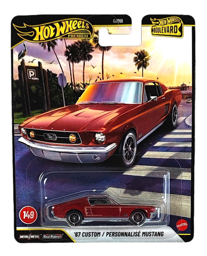 Hot Wheels Premium Boulevard - '67 Custom / Personnalise Mustang (149)