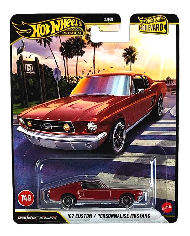 Hot Wheels Premium Boulevard - '67 Custom / Personnalise Mustang (149)