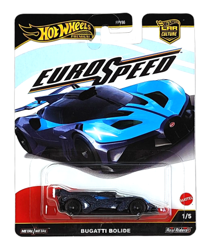 1/5 Hot Wheels Premium Euro Speed - Bugatti Bolide