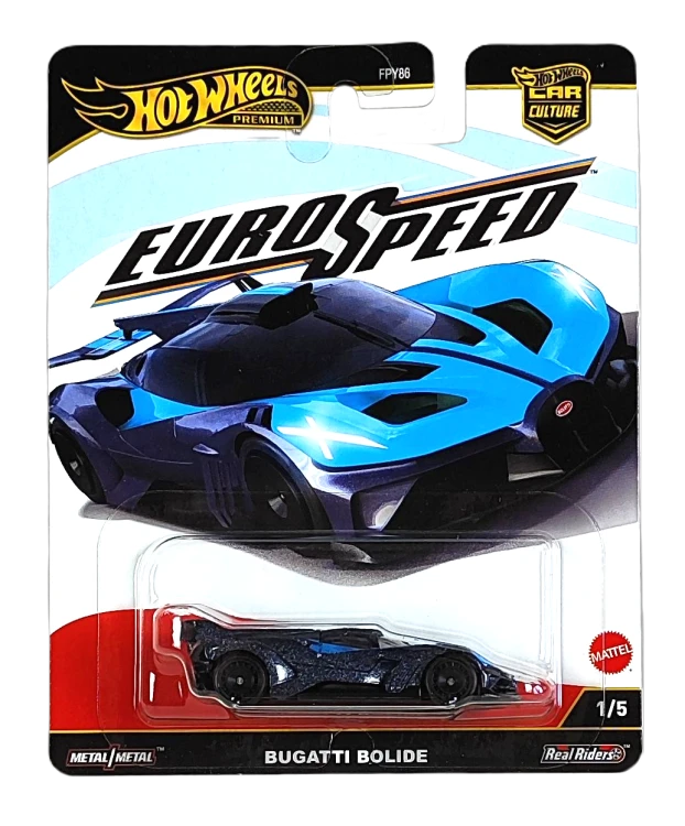 1/5 Hot Wheels Premium Euro Speed - Bugatti Bolide