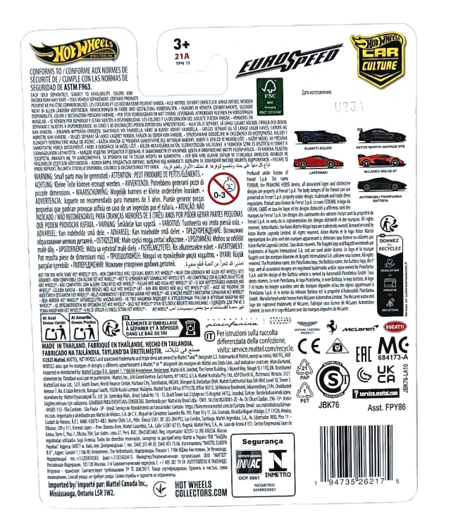 2/5 Hot Wheels Premium Euro Speed - Aston Martin Vantage GTE