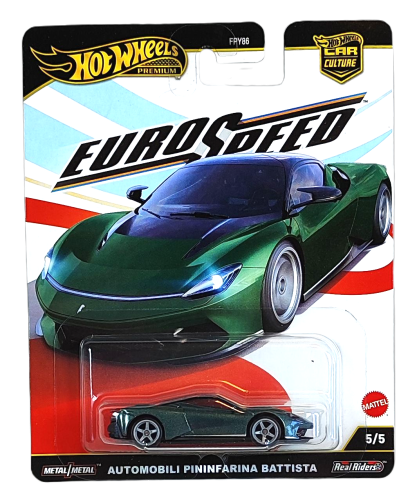 5/5 Hot Wheels Premium Euro Speed - Automobili Pininfarina Battista
