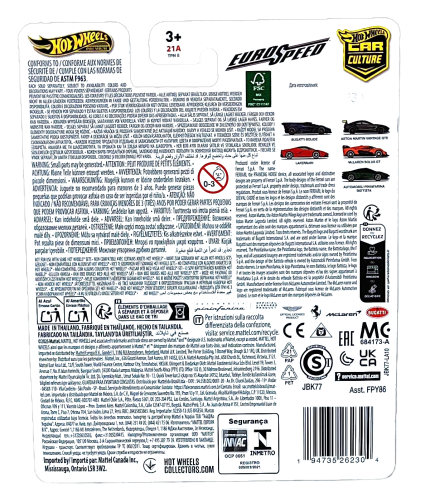 5/5 Hot Wheels Premium Euro Speed - Automobili Pininfarina Battista