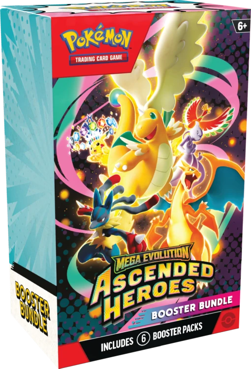 Pokémon TCG: Mega Evolution - Ascended Heroes - Booster Bundle