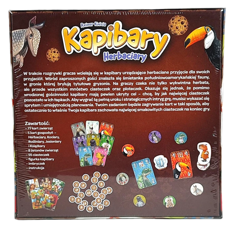 Gra Kapibary Herbaciary Trefl