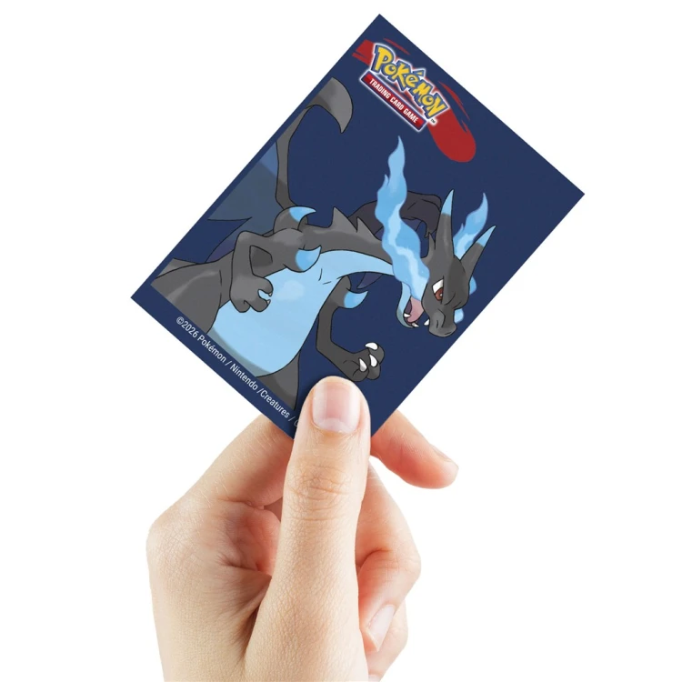 Koszulki na karty Ultra Pro: Pokémon Mega Charizard X (65 szt.).