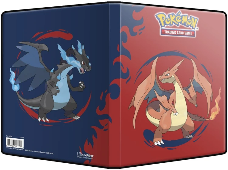 Album Ultra Pro: Pokémon - 4-Pocket Portfolio - Mega Charizard X Y