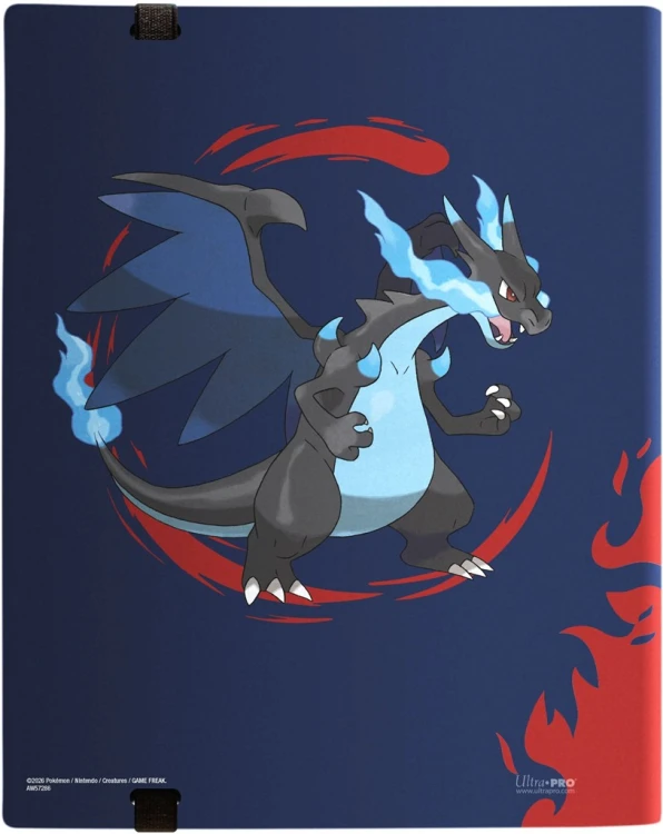 Album Ultra Pro: Pokémon - 9-Pocket PRO-Binder - Mega Charizard X Y