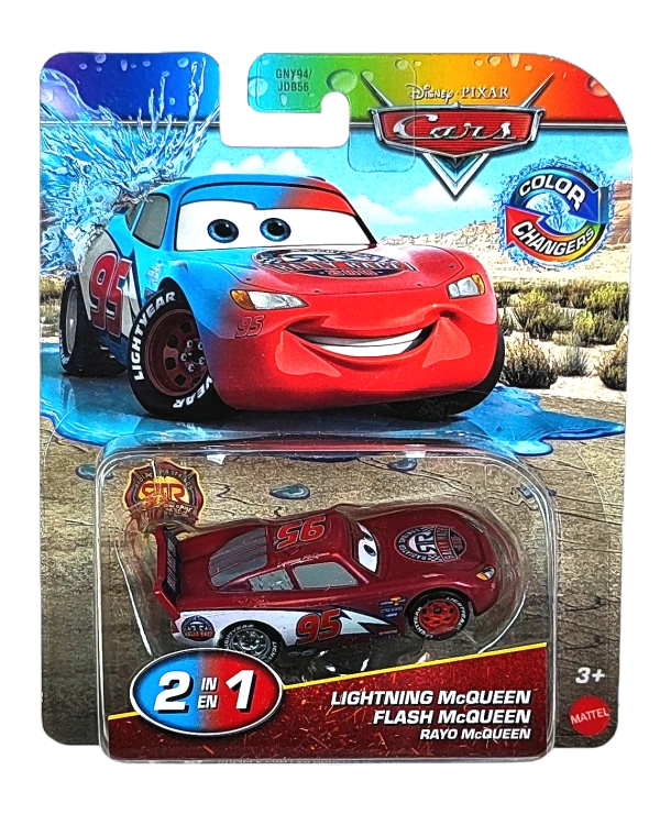 Cars auto zmieniające kolor - Lightning McQueen