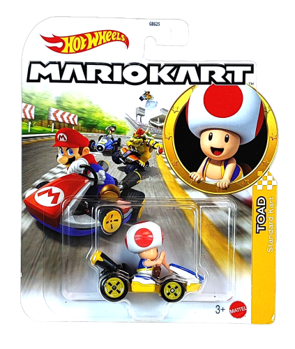 Hot Wheels Mario Kart - Toad Standard Kart