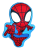 Poduszka kształtka Spider-Man 35 x 26 cm