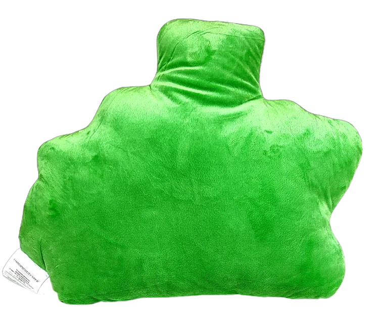Zielona poduszka kształtka Minecraft Creeper 40 x 32 cm