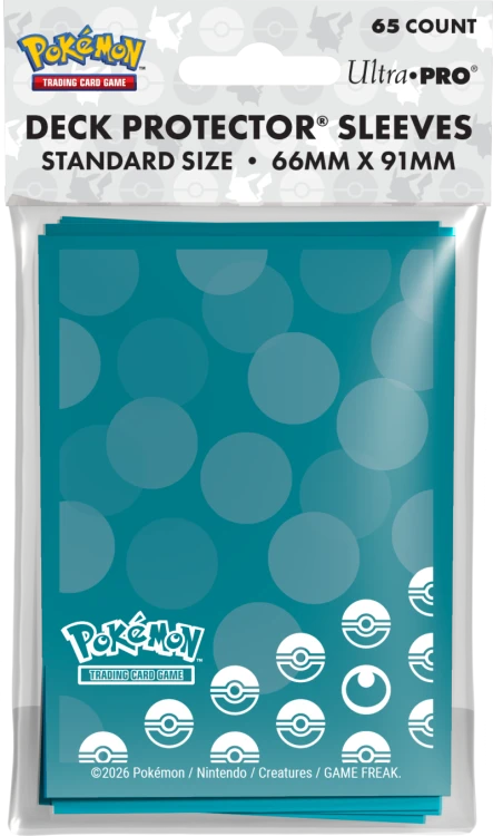 Koszulki na karty Ultra Pro: Pokémon Darkness Type (65 szt.)