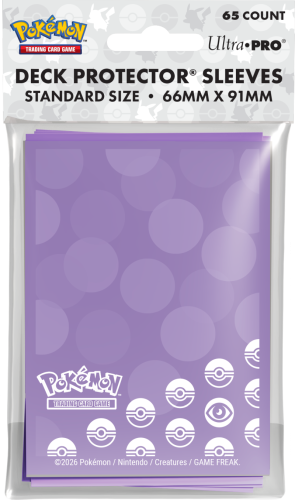 Koszulki na karty Ultra Pro: Pokémon Psychic Type (65 szt.)