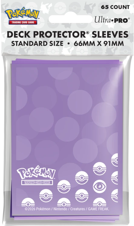 Koszulki na karty Ultra Pro: Pokémon Psychic Type (65 szt.)