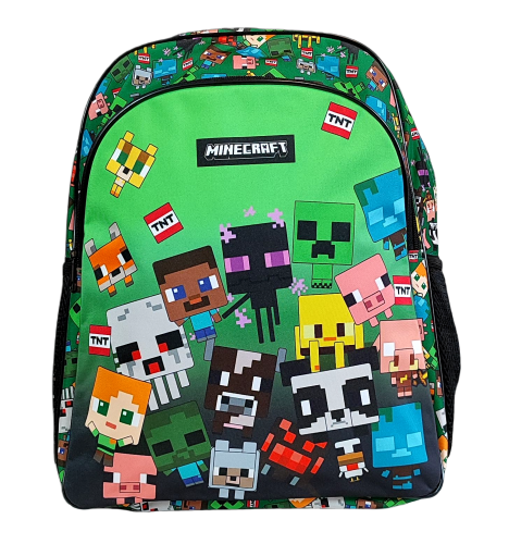 Duży plecak szkolny Minecraft Characters - 40 x 30 x 17 cm