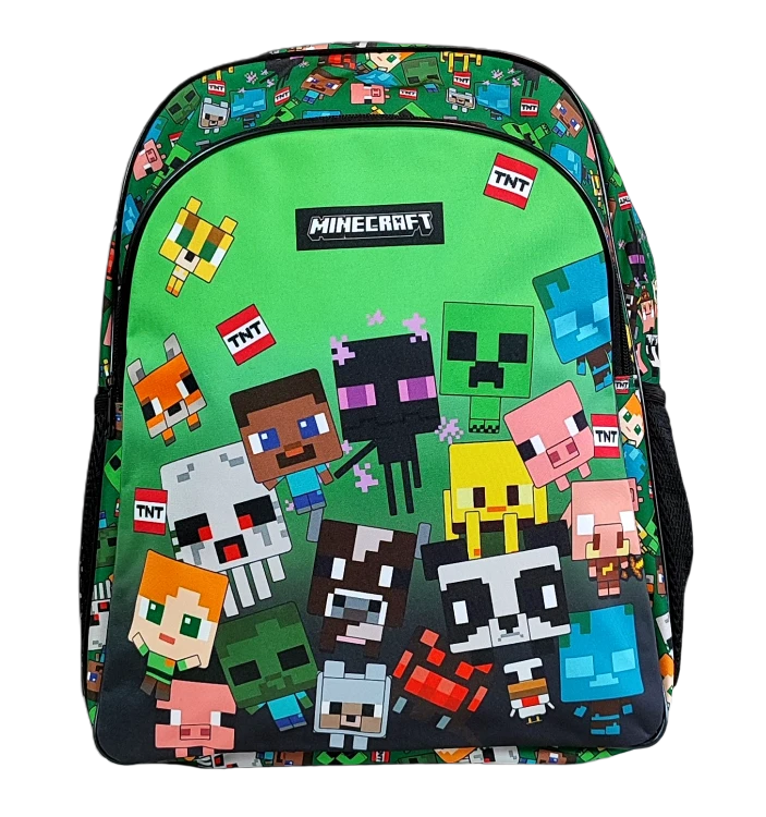 Duży plecak szkolny Minecraft Characters - 40 x 30 x 17 cm