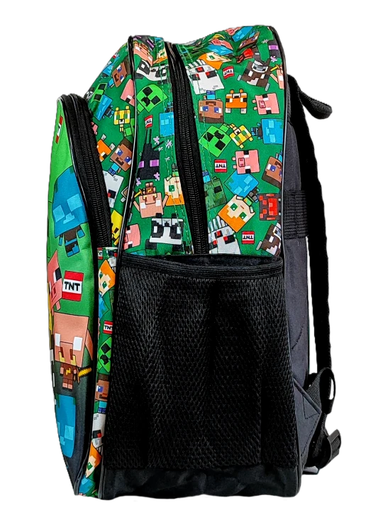 Duży plecak szkolny Minecraft Characters - 40 x 30 x 17 cm