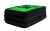Zielony piórnik 3-komorowy z wyposażeniem - Minecraft Face 20 x 13 x 6.5 cm