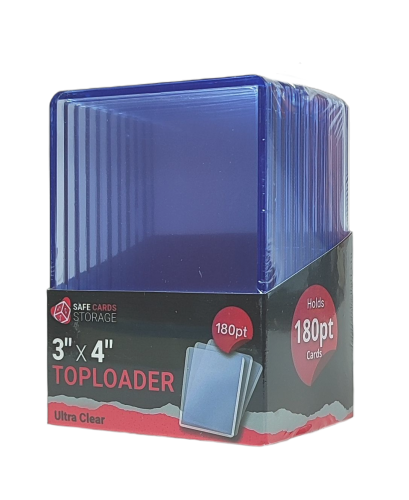 Toploader 180PT 3"x4" Ultra Clear 10 szt. SCS
