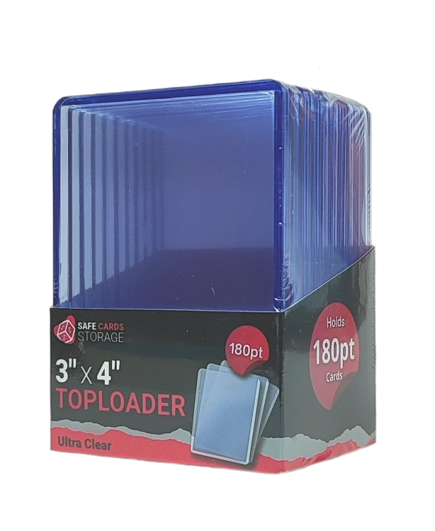 Toploader 180PT 3"x4" Ultra Clear 10 szt. SCS