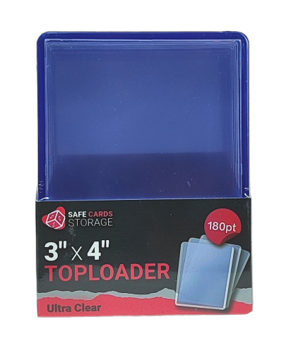 Toploader 180PT 3"x4" Ultra Clear 10 szt. SCS