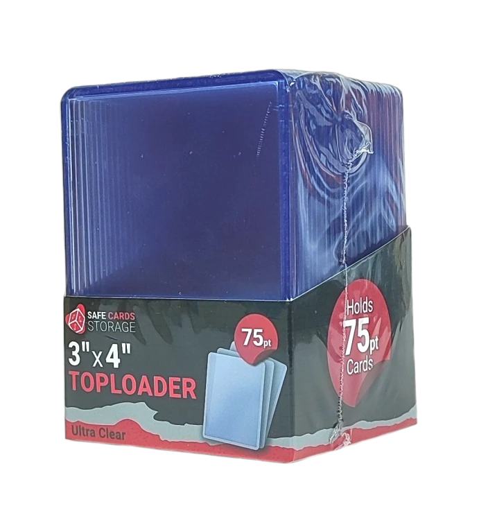 Toploader 75PT 3"x4" Ultra Clear 25szt. SCS