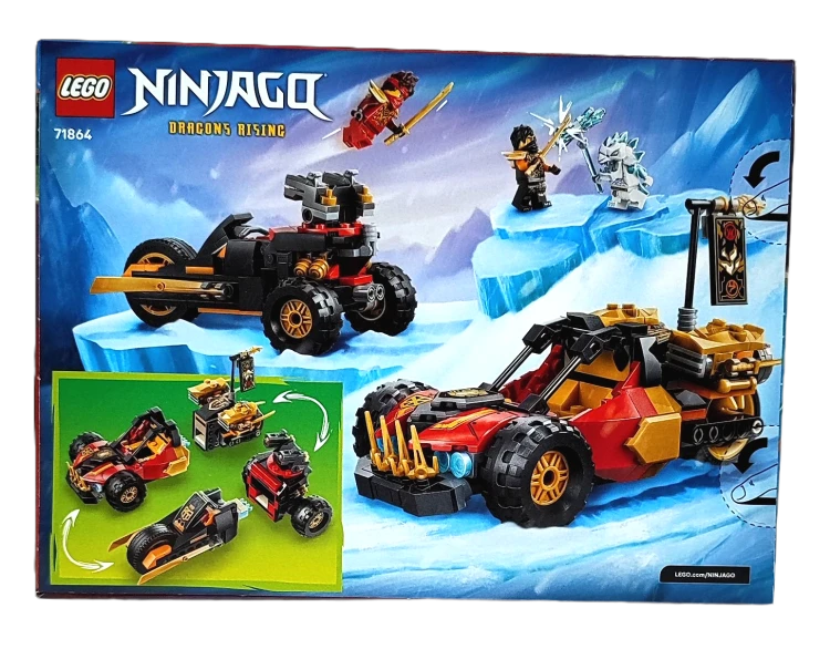 LEGO Ninjago Wielofunkcyjne pojazdy Kaia  71864