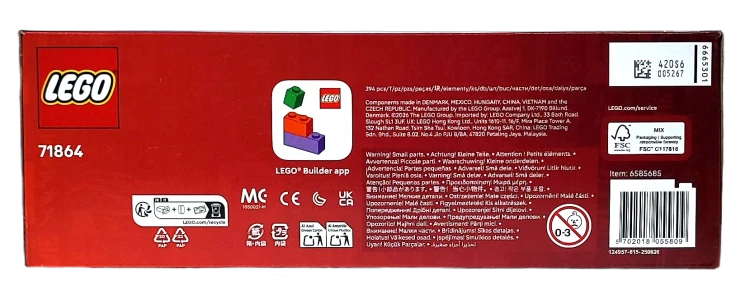 LEGO Ninjago Wielofunkcyjne pojazdy Kaia  71864