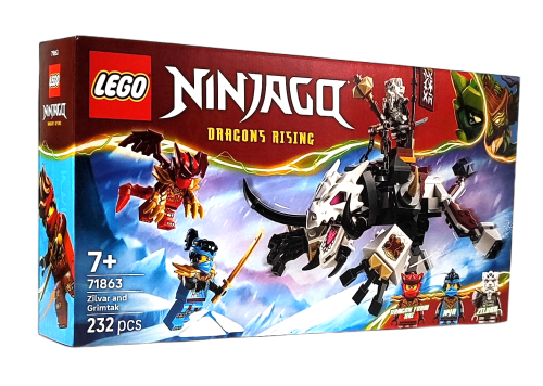 LEGO Ninjago  Zilvar i smocza bestia Grimtak 71863