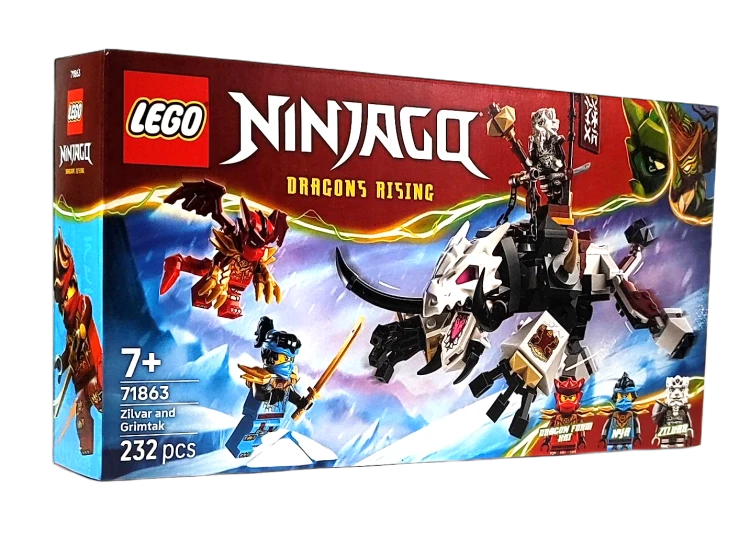 LEGO Ninjago  Zilvar i smocza bestia Grimtak 71863
