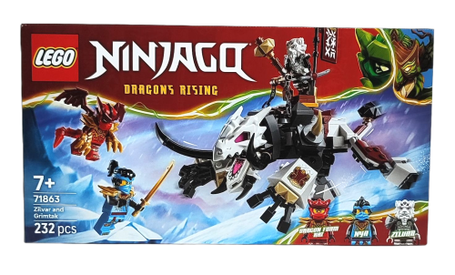 LEGO Ninjago  Zilvar i smocza bestia Grimtak 71863