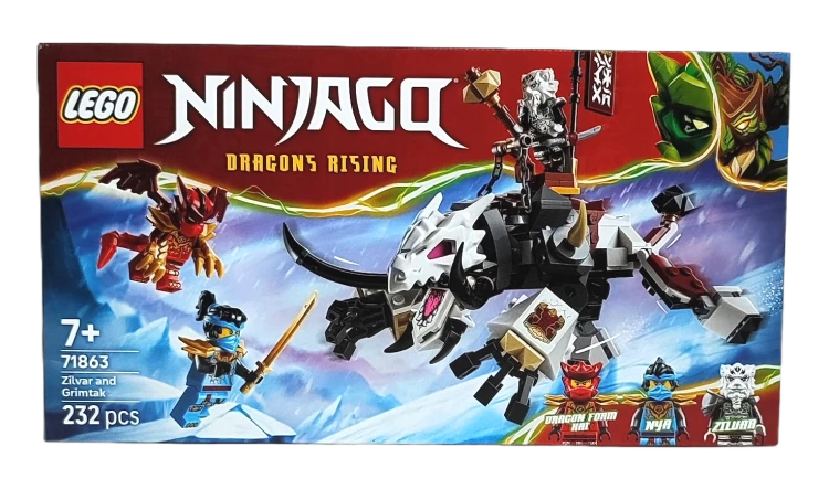 LEGO Ninjago  Zilvar i smocza bestia Grimtak 71863