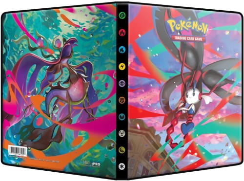 Album Ultra-Pro: Pokémon - 4-Pocket Portfolio - Mega Evolution - Chaos Rising