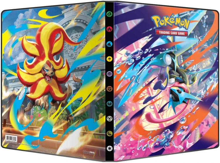 Album Ultra-Pro: Pokémon - 9-Pocket Portfolio - Mega Evolution - Chaos Rising