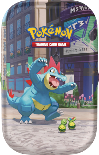 Pokémon TCG: Lumiose City Min Tin Display