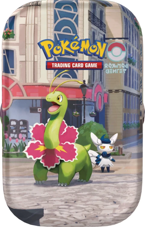 Pokémon TCG: Lumiose City Min Tin Display